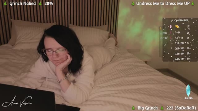 Gallery image thumbnail from AnnaV's myfreecams stream on, 12/15/2024, 21:59 image 19 of 20