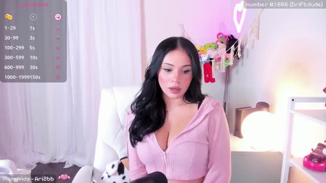 Gallery image thumbnail from Ari2b's myfreecams stream on, 02/06/2025, 04:38 image 12 of 20