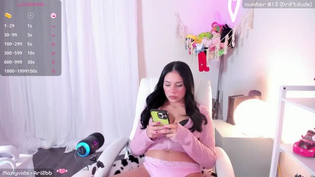 Gallery image thumbnail from Ari2b's myfreecams stream on, 02/06/2025, 04:38 image 4 of 20