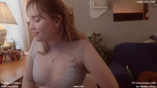 Gallery image thumbnail from Femme's myfreecams stream on, 02/13/2024, 18:59 image 3 of 20