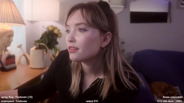 Gallery image thumbnail from Femme's myfreecams stream on, 04/12/2024, 18:11 image 14 of 20