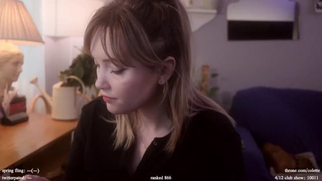 Gallery image thumbnail from Femme's myfreecams stream on, 04/12/2024, 18:11 image 3 of 20