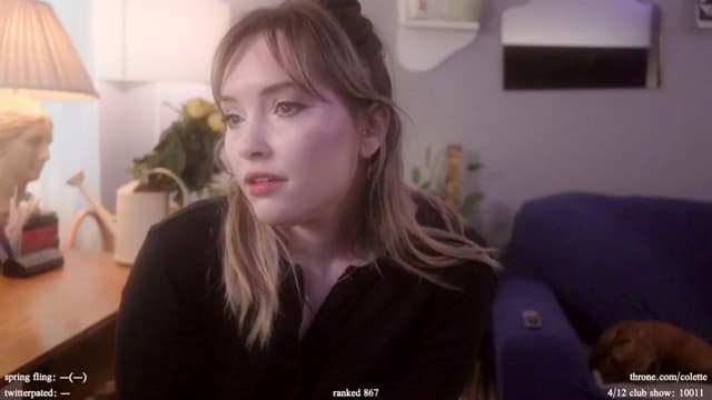 Gallery image thumbnail from Femme's myfreecams stream on, 04/12/2024, 18:11 image 8 of 20