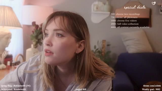 Gallery image thumbnail from Femme's myfreecams stream on, 04/18/2024, 17:19 image 7 of 20