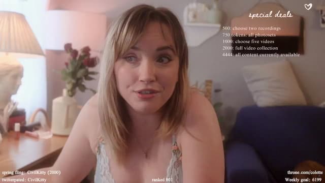 Gallery image thumbnail from Femme's myfreecams stream on, 04/18/2024, 19:08 image 8 of 20