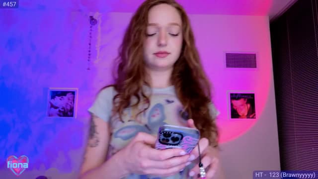 Gallery image thumbnail from Fiona's myfreecams stream on, 04/16/2025, 08:49 image 2 of 20