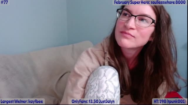 Gallery image thumbnail from Jalyn's myfreecams stream on, 02/25/2023, 24:47 image 18 of 20