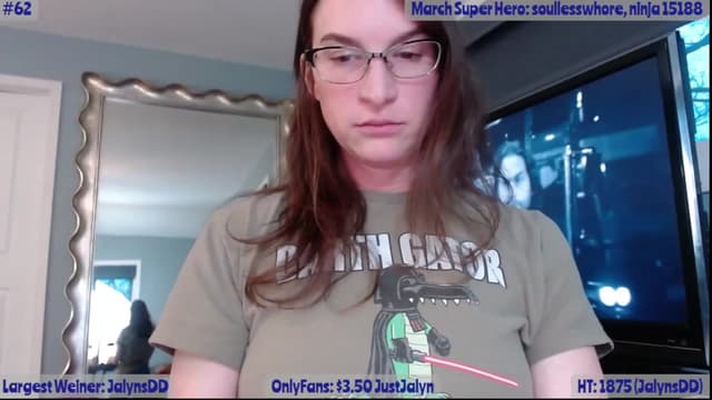 Gallery image thumbnail from Jalyn's myfreecams stream on, 03/16/2023, 24:43 image 3 of 20