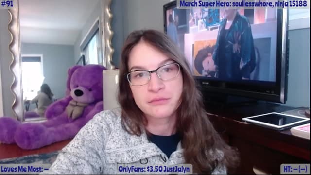 Gallery image thumbnail from Jalyn's myfreecams stream on, 03/23/2023, 24:08 image 4 of 20