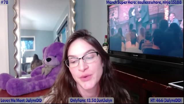 Gallery image thumbnail from Jalyn's myfreecams stream on, 03/24/2023, 01:03 image 9 of 20