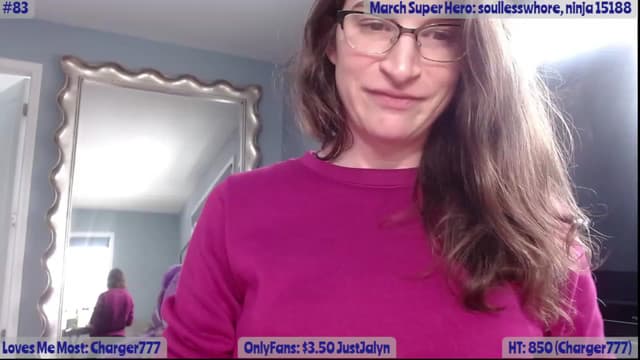 Gallery image thumbnail from Jalyn's myfreecams stream on, 03/25/2023, 20:17 image 1 of 20