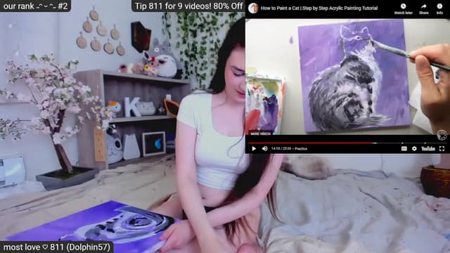 Gallery image thumbnail from Kitty's myfreecams stream on, 01/21/2023, 05:51 image 17 of 20