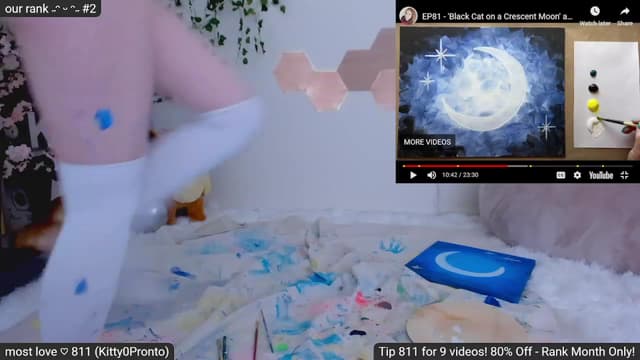 Gallery image thumbnail from Kitty's myfreecams stream on, 01/28/2023, 07:39 image 8 of 20