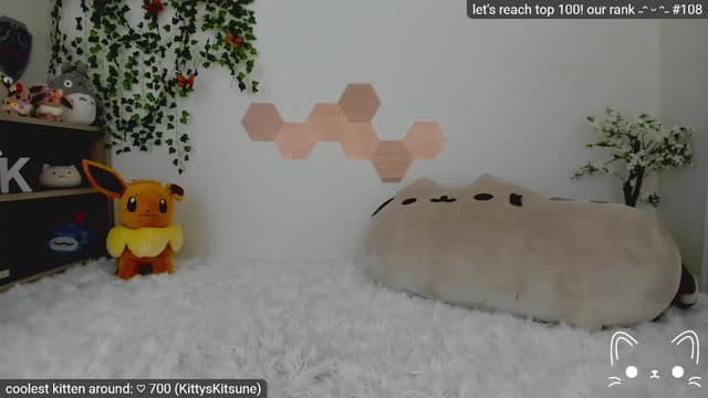 Gallery image thumbnail from Kitty's myfreecams stream on, 04/21/2023, 05:30 image 1 of 20