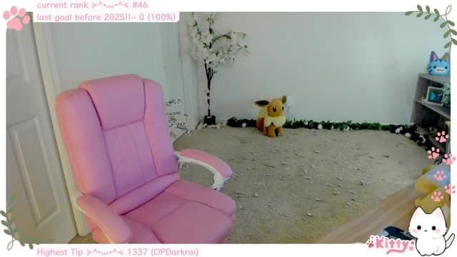Gallery image thumbnail from Kitty's myfreecams stream on, 01/01/2025, 08:24 image 19 of 20