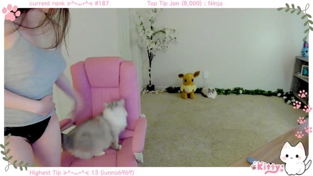 Gallery image thumbnail from Kitty's myfreecams stream on, 01/21/2025, 07:17 image 2 of 20