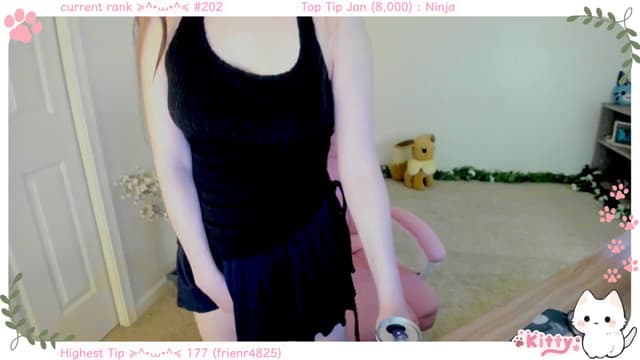 Gallery image thumbnail from Kitty's myfreecams stream on, 02/01/2025, 08:01 image 3 of 20