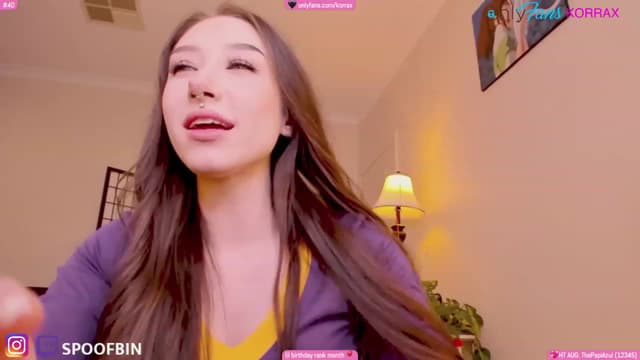 Gallery image thumbnail from Korra's myfreecams stream on, 08/25/2023, 05:32 image 8 of 20