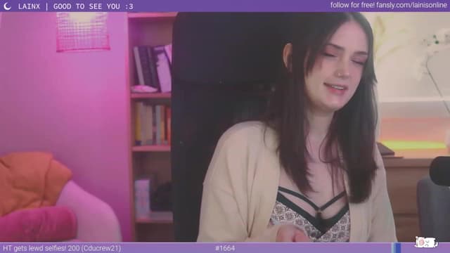 Gallery image thumbnail from Lainx's myfreecams stream on, 05/22/2023, 05:59 image 2 of 20