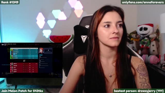 Gallery image thumbnail from Melon's myfreecams stream on, 11/23/2022, 04:58 image 6 of 20