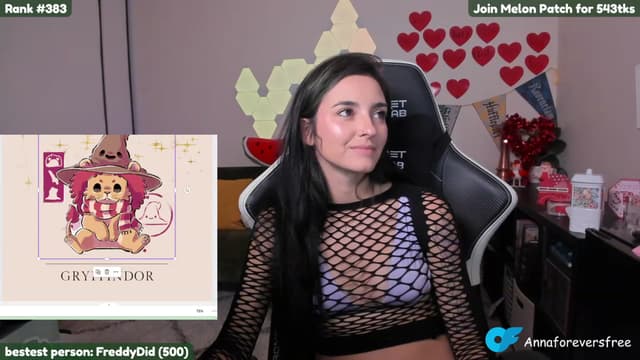 Gallery image thumbnail from Melon's myfreecams stream on, 02/07/2023, 04:00 image 18 of 20