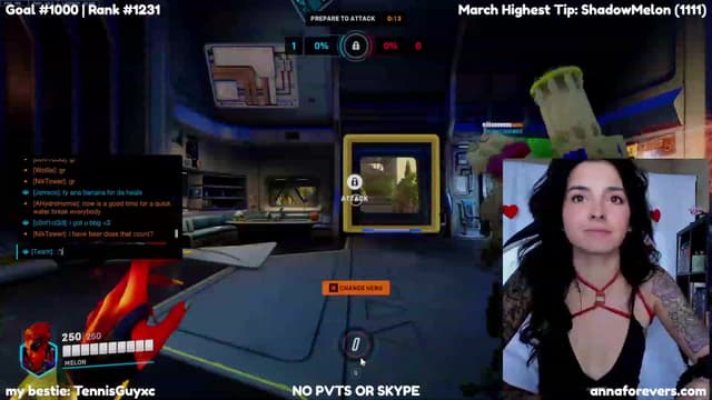 Gallery image thumbnail from Melon's myfreecams stream on, 03/10/2024, 24:14 image 9 of 20