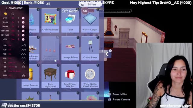 Gallery image thumbnail from Melon's myfreecams stream on, 05/15/2024, 03:10 image 8 of 20