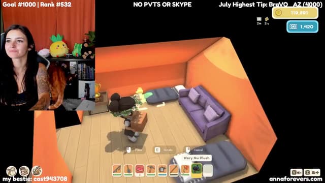 Gallery image thumbnail from Melon's myfreecams stream on, 07/20/2024, 22:11 image 15 of 20