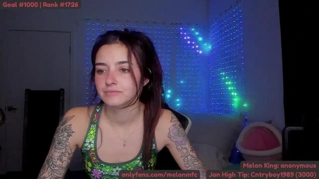 Gallery image thumbnail from Melon's myfreecams stream on, 01/29/2025, 24:59 image 10 of 20