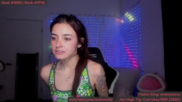 Gallery image thumbnail from Melon's myfreecams stream on, 01/29/2025, 24:59 image 8 of 20