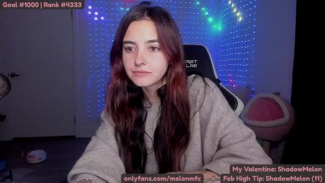 Gallery image thumbnail from Melon's myfreecams stream on, 02/03/2025, 05:13 image 2 of 20
