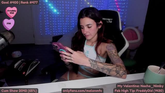 Gallery image thumbnail from Melon's myfreecams stream on, 02/04/2025, 05:16 image 9 of 20
