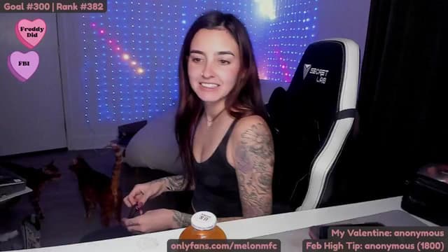 Gallery image thumbnail from Melon's myfreecams stream on, 02/08/2025, 04:42 image 16 of 20