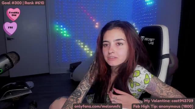 Gallery image thumbnail from Melon's myfreecams stream on, 02/11/2025, 04:14 image 1 of 20