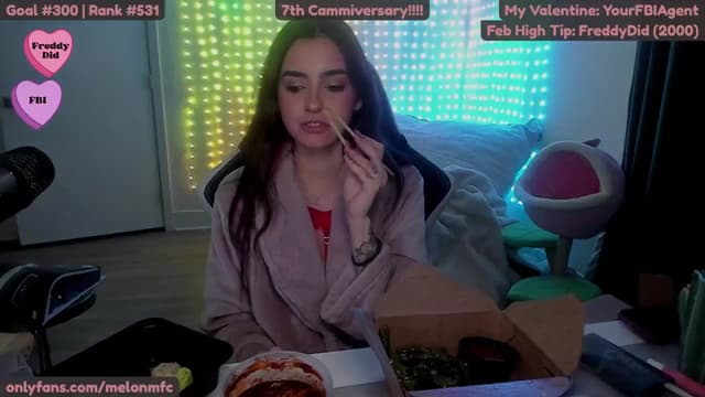 Gallery image thumbnail from Melon's myfreecams stream on, 02/13/2025, 04:37 image 15 of 20