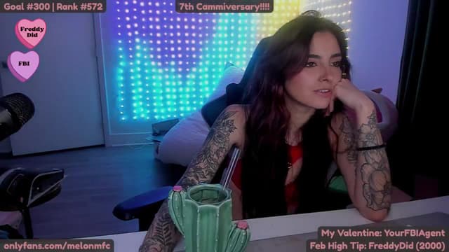 Gallery image thumbnail from Melon's myfreecams stream on, 02/13/2025, 04:37 image 11 of 20