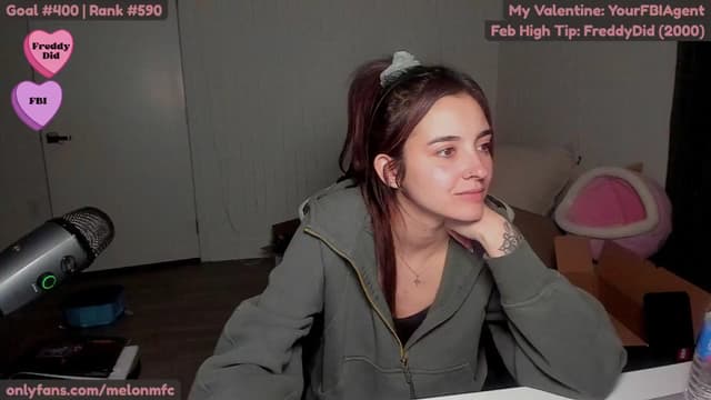 Gallery image thumbnail from Melon's myfreecams stream on, 02/20/2025, 04:35 image 7 of 20