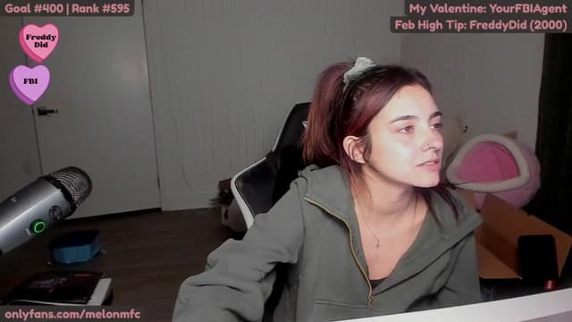 Gallery image thumbnail from Melon's myfreecams stream on, 02/20/2025, 04:35 image 2 of 20