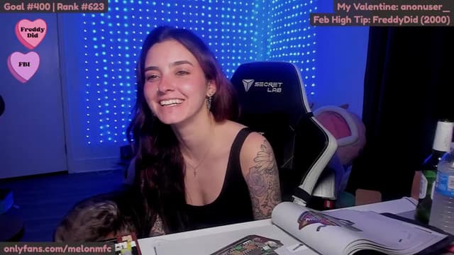 Gallery image thumbnail from Melon's myfreecams stream on, 02/22/2025, 08:35 image 3 of 20