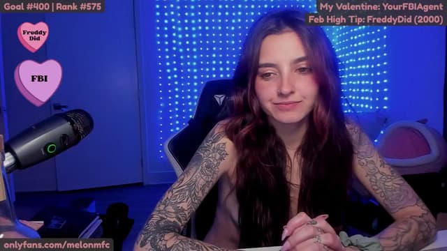 Gallery image thumbnail from Melon's myfreecams stream on, 02/22/2025, 08:35 image 13 of 20