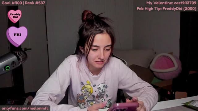 Gallery image thumbnail from Melon's myfreecams stream on, 02/24/2025, 03:22 image 9 of 20