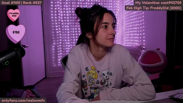 Gallery image thumbnail from Melon's myfreecams stream on, 02/24/2025, 03:22 image 10 of 20