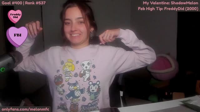 Gallery image thumbnail from Melon's myfreecams stream on, 02/24/2025, 03:22 image 1 of 20