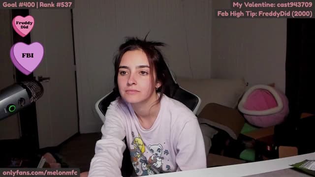 Gallery image thumbnail from Melon's myfreecams stream on, 02/24/2025, 03:22 image 7 of 20