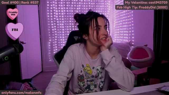 Gallery image thumbnail from Melon's myfreecams stream on, 02/24/2025, 03:22 image 11 of 20