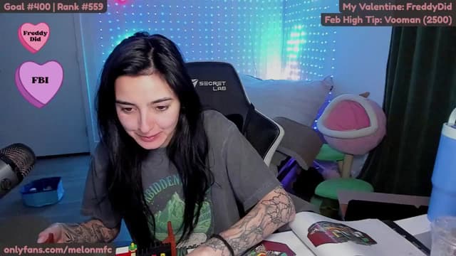 Gallery image thumbnail from Melon's myfreecams stream on, 03/01/2025, 05:23 image 3 of 20
