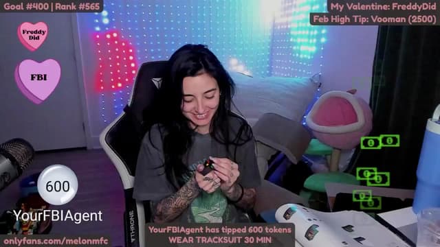 Gallery image thumbnail from Melon's myfreecams stream on, 03/01/2025, 05:23 image 2 of 20