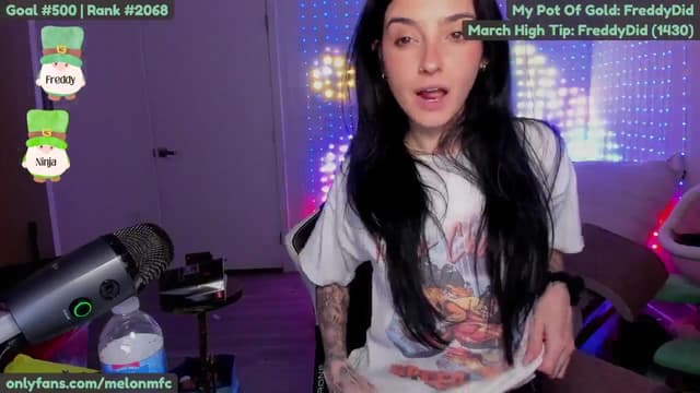 Gallery image thumbnail from Melon's myfreecams stream on, 03/05/2025, 04:49 image 10 of 20