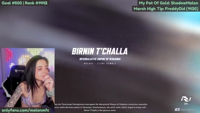 Gallery image thumbnail from Melon's myfreecams stream on, 03/08/2025, 04:35 image 19 of 20