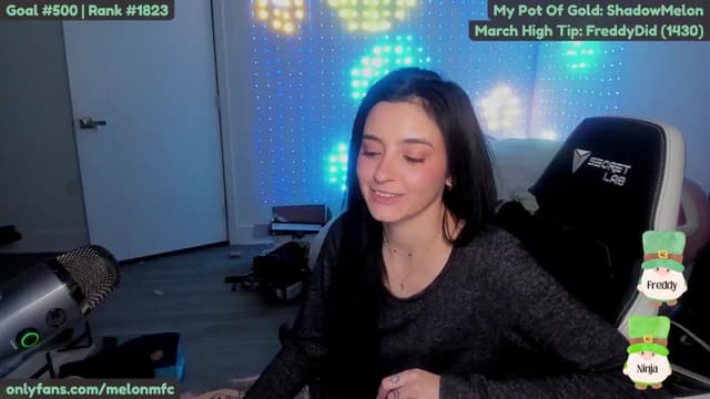 Gallery image thumbnail from Melon's myfreecams stream on, 03/08/2025, 04:35 image 6 of 20